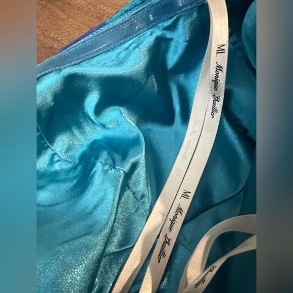 Monique Lhullier watercolor silk dress, size 2 - Picture 8 of 10